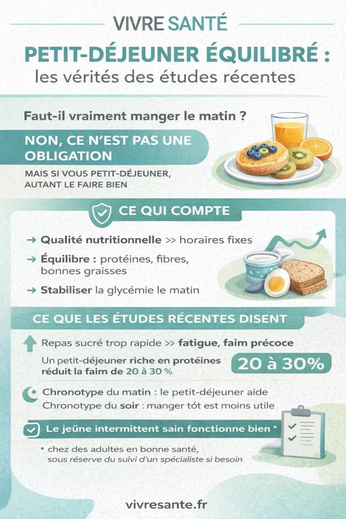 un infographie sur le petit déjeuner en 2026